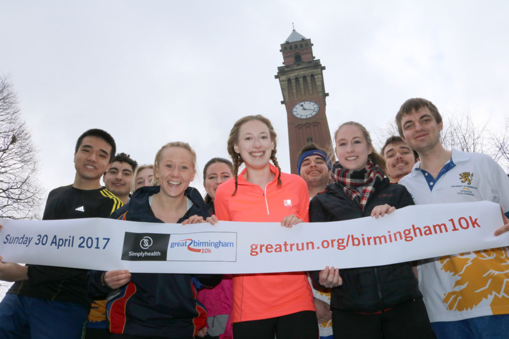 Why students will be lining up against lecturers at this year’s Simplyhealth Great Birmingham 10K