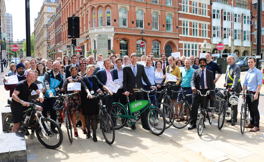 Colmore Business District out in force for National Clean Air Day