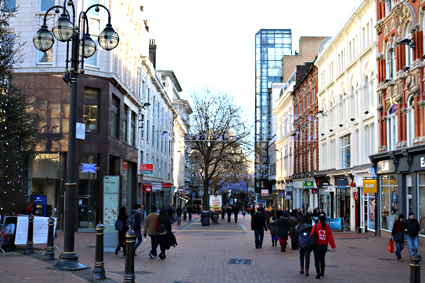 New Street in Birmingham