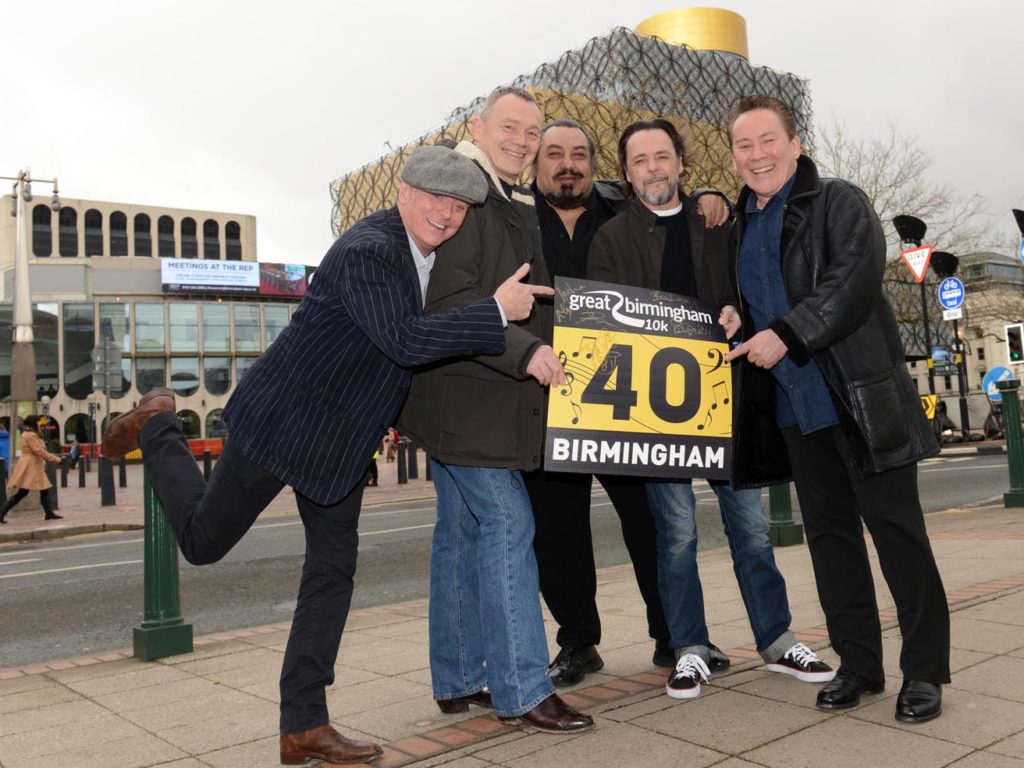 UB40 will start this year's Great Birmingham 10k
