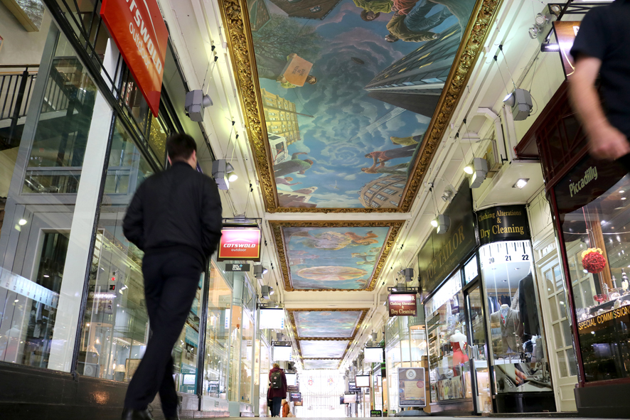 Piccadilly Arcade in Birmingham