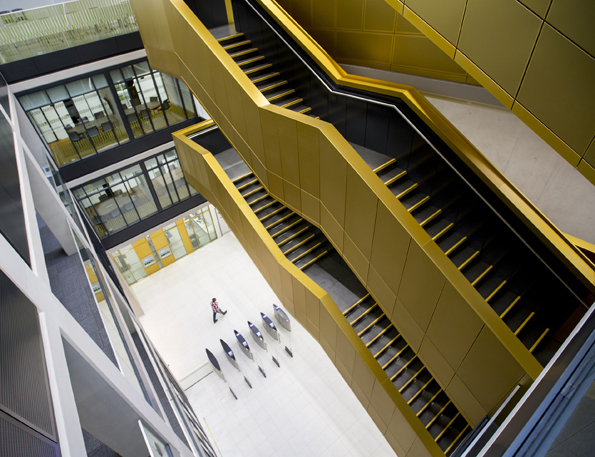 Inside the University of Birmingham's new library